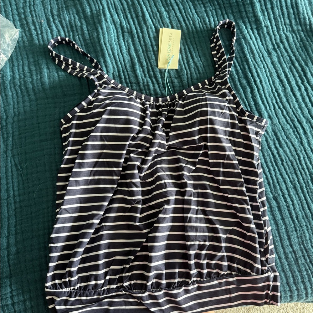 Sea Level Australia Tankini Swim Top NWT
